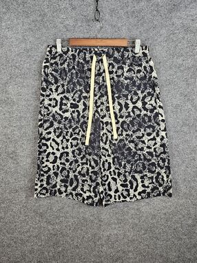 NWT Sumwon Unisex Leopard Print Drawstring Shorts - Bold & Comfy